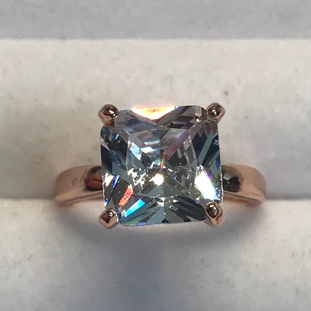 **SOLD** Size 7, “Diamond” Ring